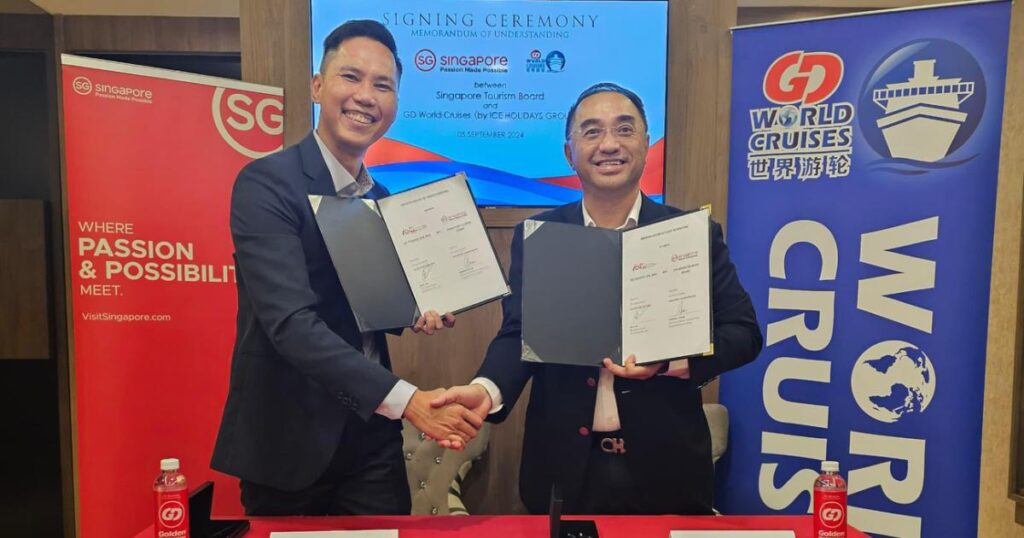GD世界游轮携手新加坡旅游局,推出飞行邮轮住宿新体验