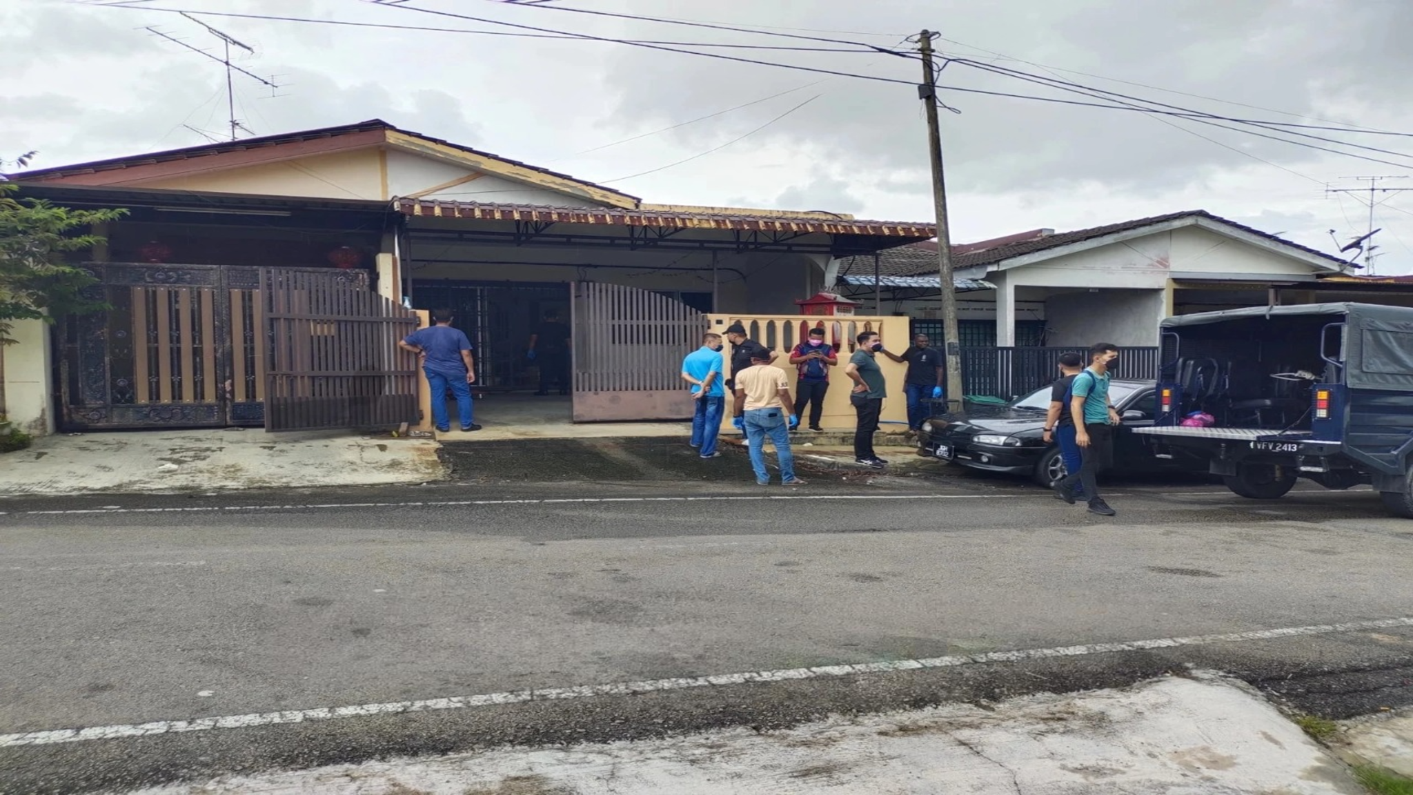 古来花园住宅现双尸,警方彻查死因