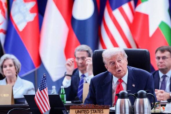 特朗普出席东盟峰会亮点