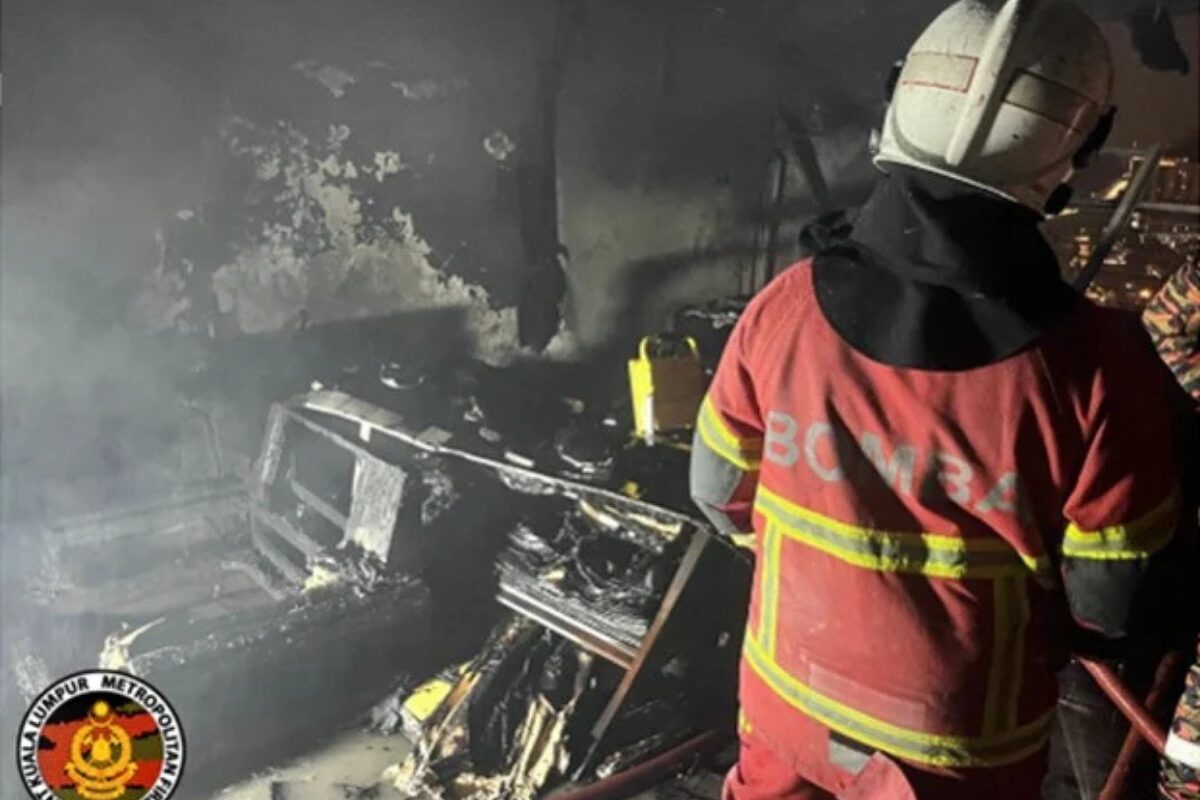 《满家乐Tiffani Kiara高级公寓火灾：高楼艺术家黄裕兴遇难纪实》