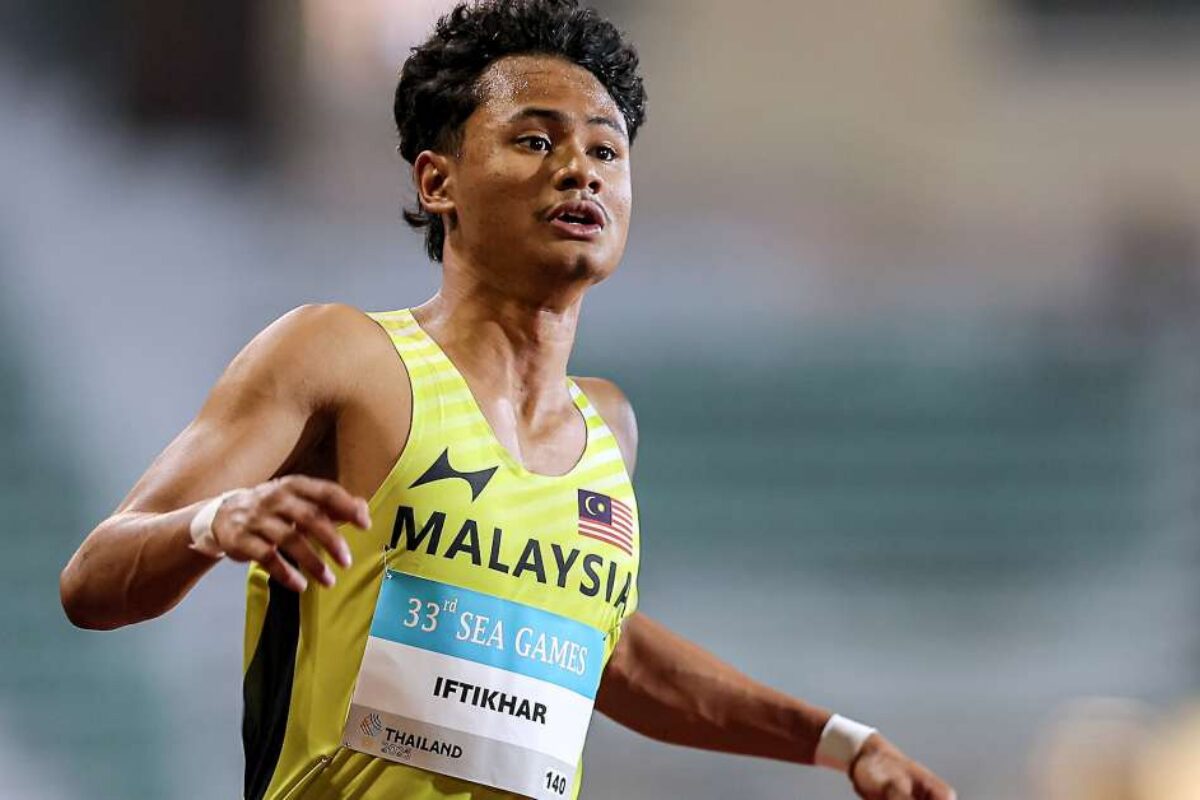 丹尼斯预赛破纪录 100公尺夺铜 大马田径队收3银2铜