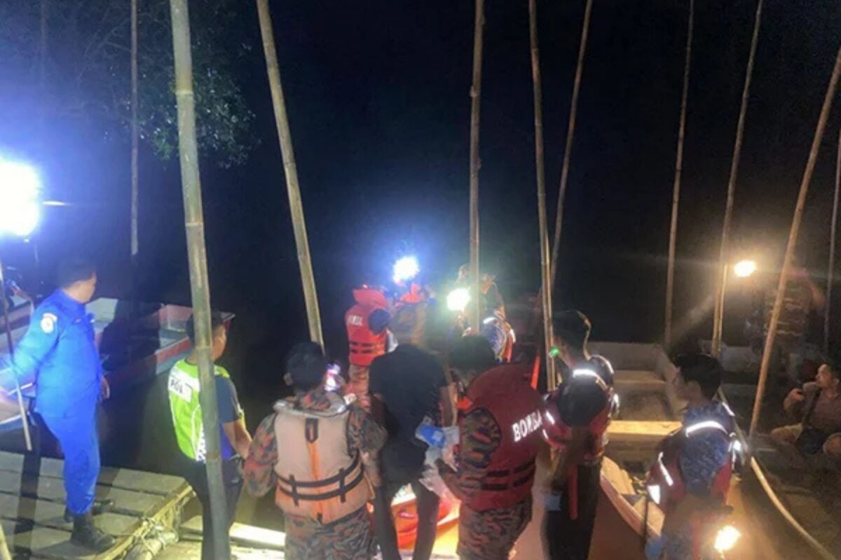 父子钓鱼坠河 笨珍河搜救一夜后寻获遗体